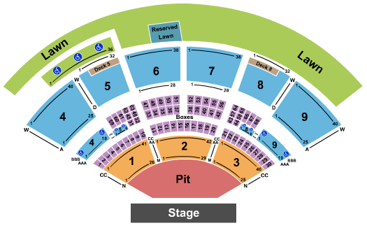Isleta Amphitheater Suicideboys Seating Chart